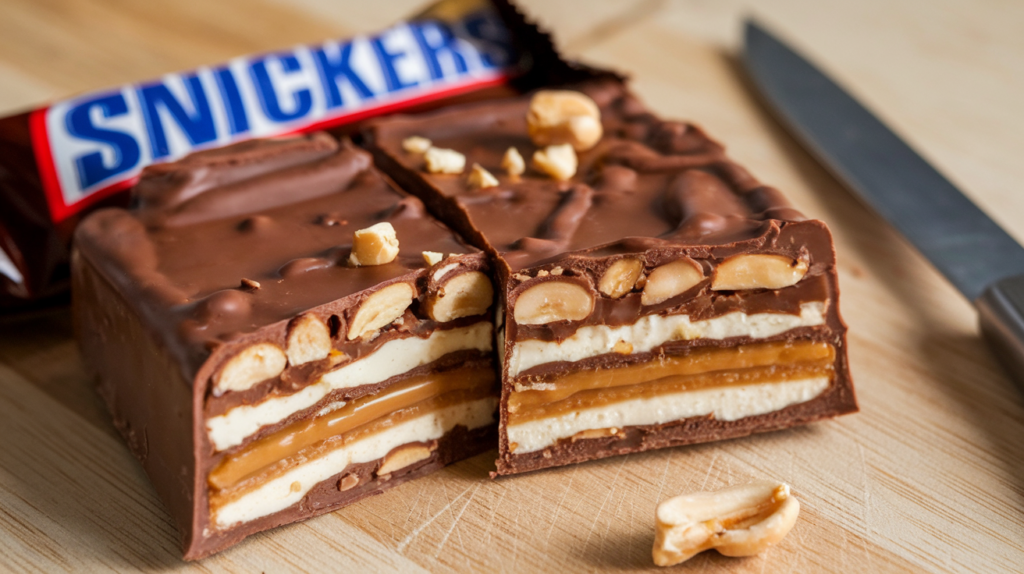 What Is in the Middle of a Snickers?