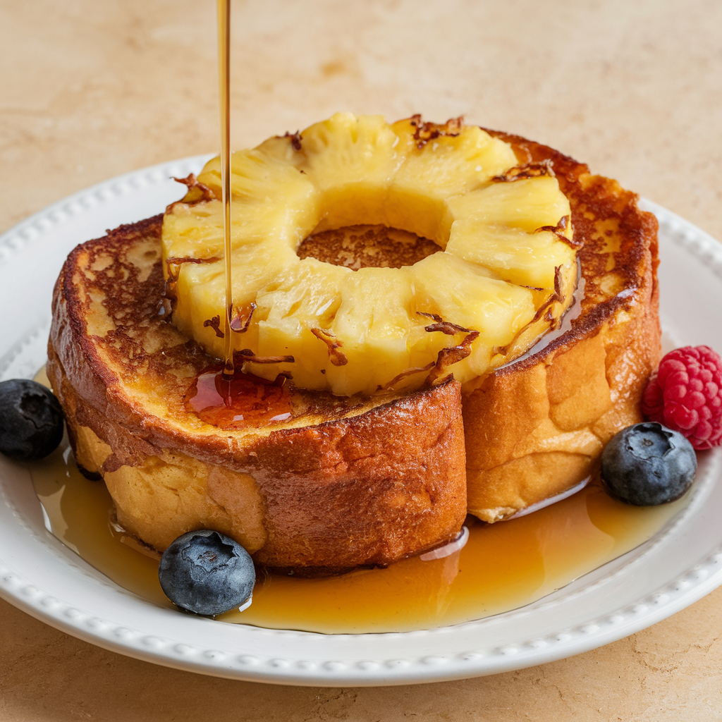 Hawaiian Roll French Toast