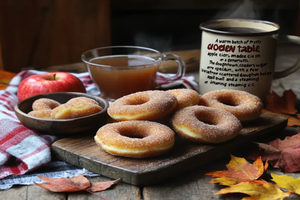 Cider doughnuts