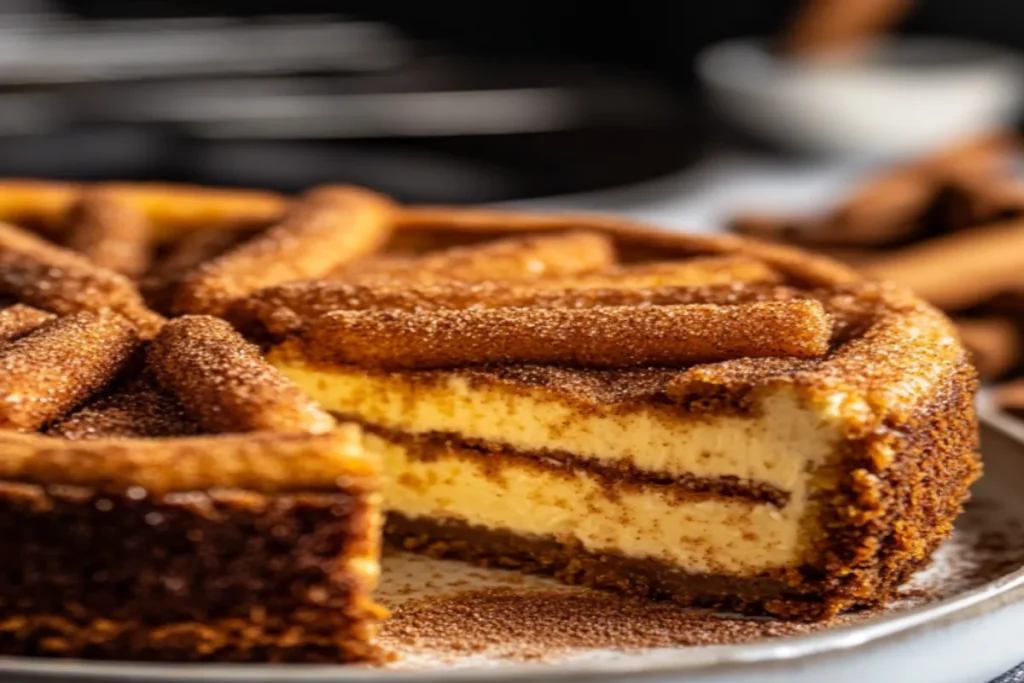 Churro cheesecake