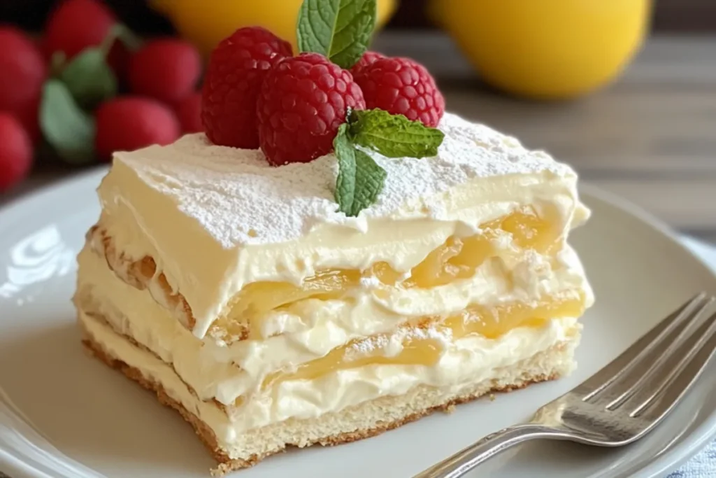 Vanilla cream pastry